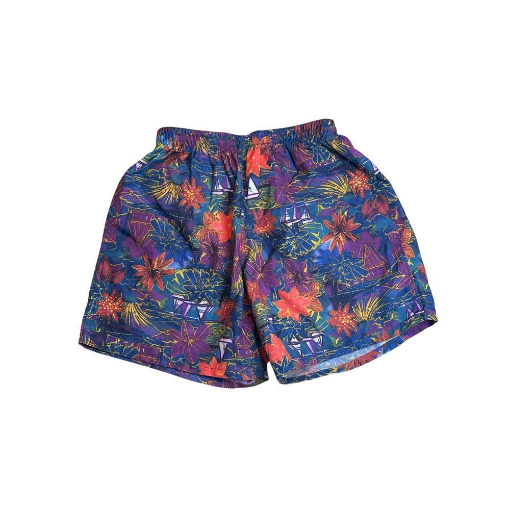 L.L. Bean Hawaiian Swim Shorts Size‎ Small